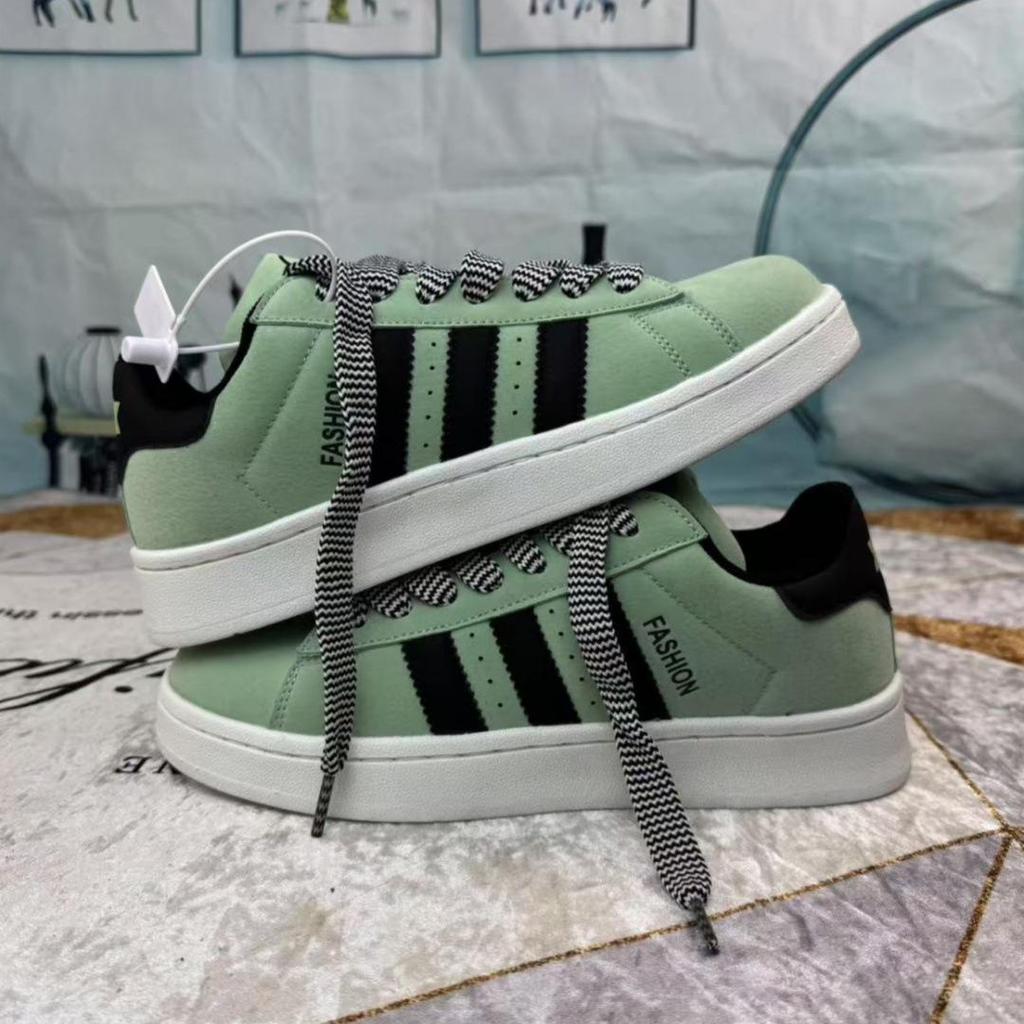 Трендовые мужские осенние подростковые низкие кеды в повседневном стиле с тремя полосками