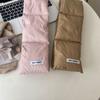 Warm Wrap Korean Style Scarf Solid Color Autumn Winter Shawl Scarf Fashion Down Neck Scarf  Outdoor
