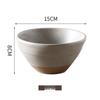 Керамическая миска ZISIZ для лапши и риса