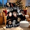 Damon Salvatore Print Blanket - Soft & Comfortable, for Bedroom, Travel, Sofa, Home Decoration - Birthday Christmas Gift for Friend