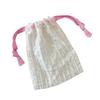 Portable Drawstring Bag Reusable Jewelry Dust Bag Simplicity Handbag Cosmetic