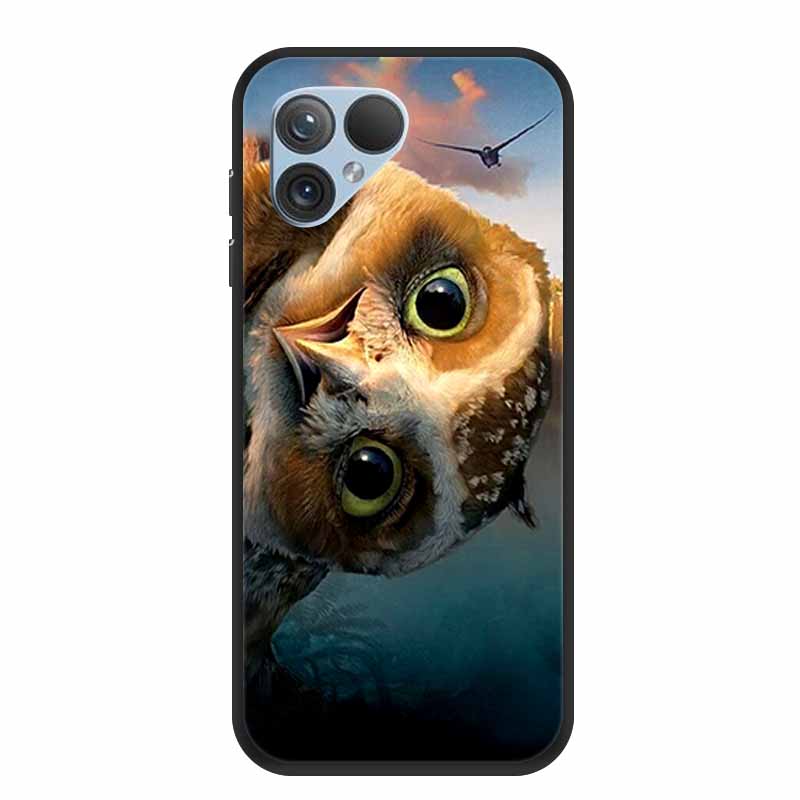 Чехол для Fairphone 5 6,46" ТПУ Животные Мягкий Силиконовый Бампер Задняя Крышка Чехлы для Телефона для Fairphone5 5G Волк Крутой Защитный Fundas