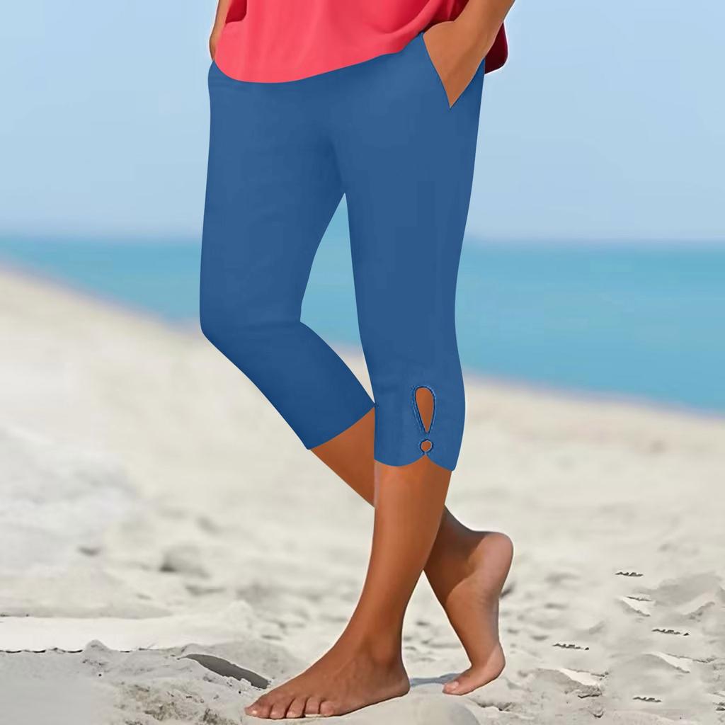 Женские модные однотонные брюки с эластичной талией, высокой посадкой, облегающие