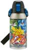 Skater Stainless Steel Water Bottle for Direct Lightweight and Cooling Water Sports Water Kids, Drinking, 600ml, Child-Friendly, Pokemon, 25, Boys,