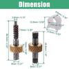 1set Convertible Top Latch Motor Gear Repair Kit for BMW E36 E46 E64 93-05 Convertible 67618370816 Auto Accessories