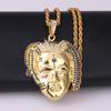Trendy Hip Hop Men's Face Necklace - Creative & Stylish Jewelry