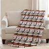 N-NutellaS-ES Логотип Роскошное одеяло Плед Супер Уютный Плюшевый Гостиная Диван Диван Детские Подарки на День Рождения