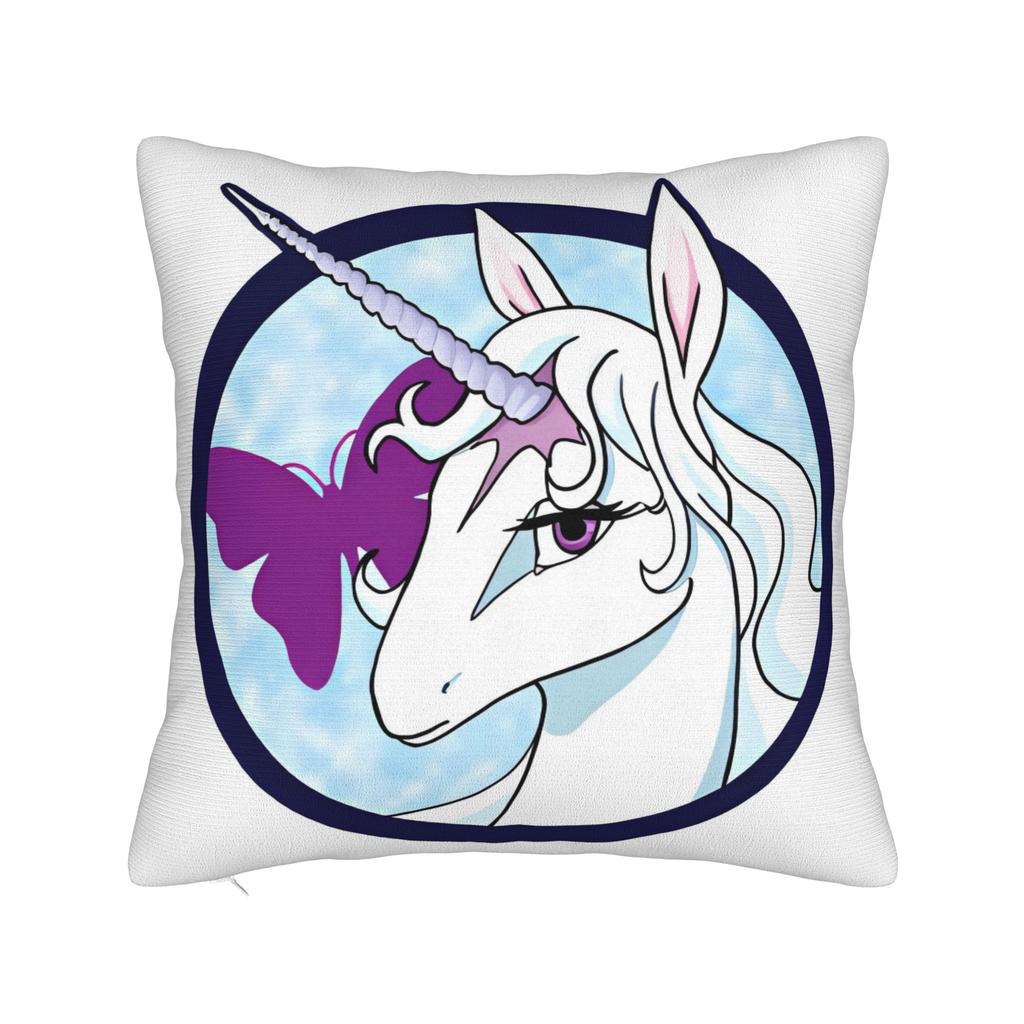 The Last Unicorn Pillow Case Save Unicorn Square Pillow Cover Fashion Pillowcases For Sofa Car Home Decor