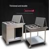 Baohao Stainless Steel Mobile Seasoning Cart