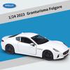 Welly 1/24 Maserati Granturismo Folgore 2023 Купе Сплав Спортивный Автомобиль Модель Литые Металлические Гоночные Автомобили Модель Автомобиля Детская Игрушка Подарок