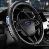 Fits Ford Mondeo, Focus, Taurus, Edge, Kuga - EcoBoost Focus Leather Steering Wheel Cover
