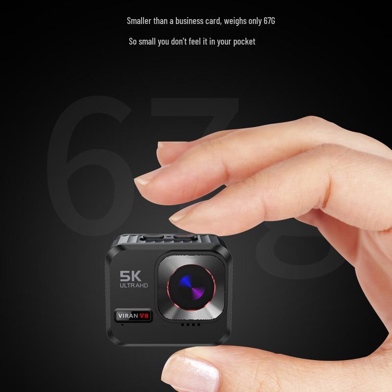 5K Action Camera: Shockproof Motorcycle Helmet Recorder, 5m Waterproof HD Outdoor Camcorder