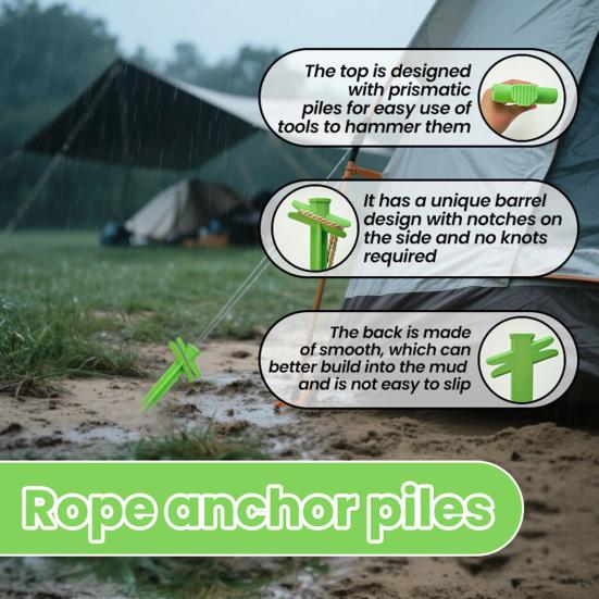 3 шт. прочный колышек для палатки многофункциональный открытый сад двор патио газон кемпинг брезентовый навес ветрозащитный колышек для палатки