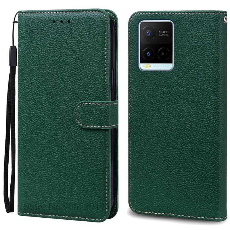 For Vivo Y21 2021 Y21S Case Wallet Flip Case For Vivo Y33S Y33T Y32 Y21T Y21E Y21A Y21G VivoY21 Silicone Cover Coque Fundas Etui