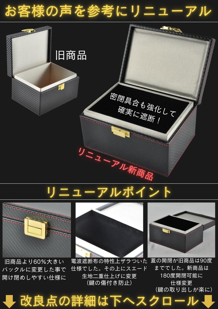 От Car Pro Предотвращение ретрансляционной атаки ключа Смарт-ключ Блокировка радиоволн Реле-атака Кейс для защиты от ретрансляционной атаки [Рекомендуемые магазины] Кейс, Совместимый,