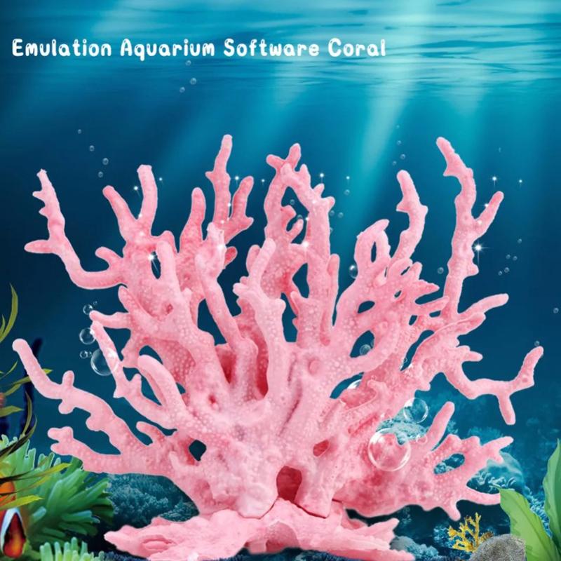 1 шт. подводные искусственные коралловые водные растения ландшафтные украшения для аквариума