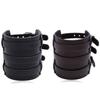 Кожаный браслет для мужчин Guard Wristband Cuff Goth Armbands Concealed Buckle Adjustable Gothic Punk Bracelets Men Jewelry