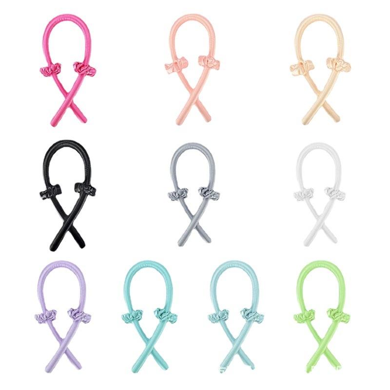 Бигуди для волос, без нагрева, повязка на голову, щипцы для завивки, пенопластовые щипцы для завивки, шелковая лента для завивки волос, кольцо для волос, инструменты для укладки волос своими руками, кудри для волос