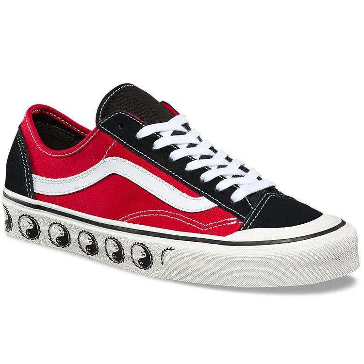 Vans Style 36 'Black Red' (Unisex) Black / Red Skate Shoes VN0A3MVLQ4E