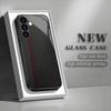 Закаленное стекло с текстурным рисунком для чехла телефона Samsung Galaxy S26 S25 S24 S23 S22 S20 FE/Ultra/Plus, противоударная задняя крышка