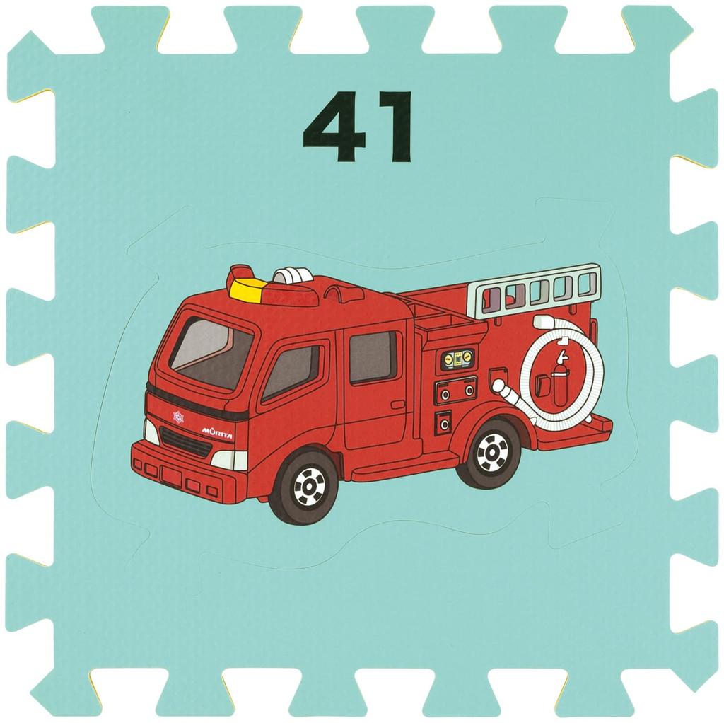 Коврик-пазл для скейтера, набор из 9 штук, напольный коврик, игрушка для детей, Tomica, для мальчиков, IPZM1-A