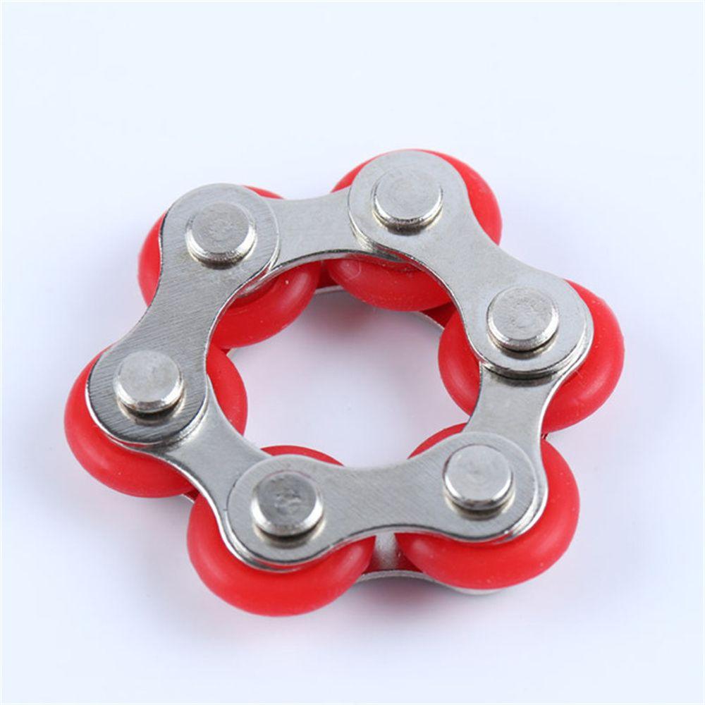 Antistress For Autism ADHD ADD Anti Stress Bike Chain Toy Hands Toys Sensory Toys Fidget Chain Toys