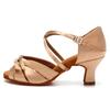Professional Latin Dance Shoes Satin Salsa Dance Shoes Ballroom Tango Dancing Shoes for Women