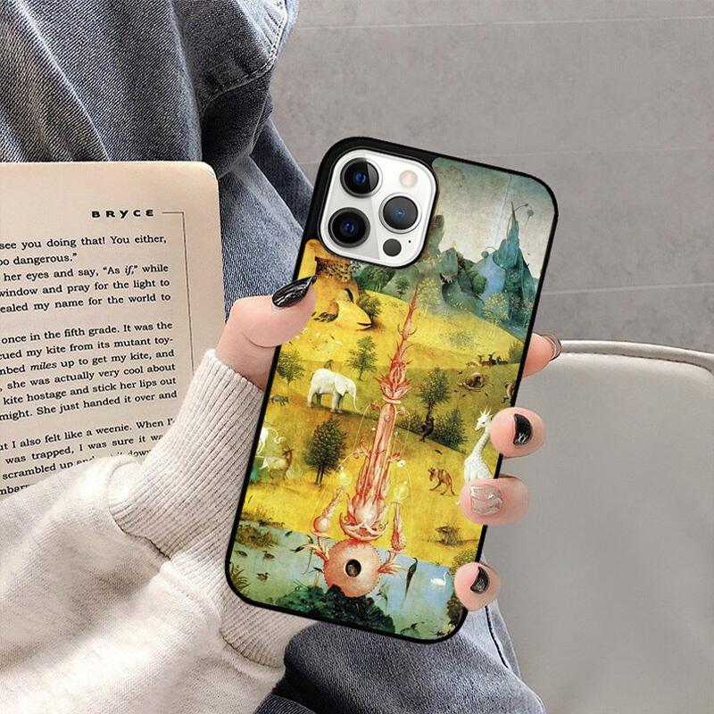 Hieronymus Bosch Art Phone Case For iPhone 17 Air 16 15 14 plus 11 12 13 Pro Max coque Cover Shell