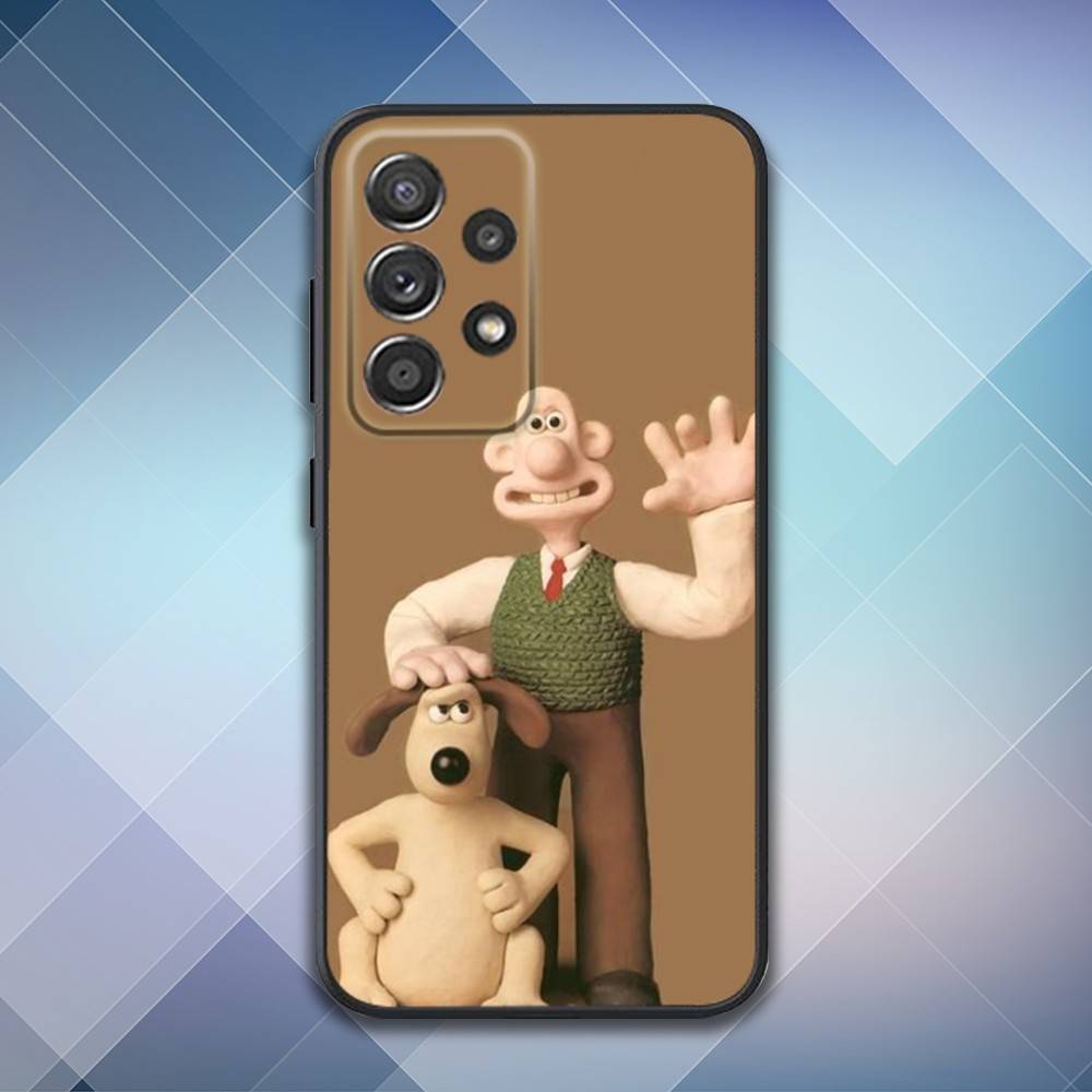 W-WallaceS милый G-Gromit Чехол для телефона для Samsung S25, S24, S21, S22, S23, S30, Ultra, S20, Plus, Fe, Lite, Note, 10, 9, 5G Черный Чехол