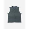 Daiso [coMMon] NyLon Padded Vest M L xL Khaki Gray