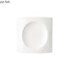 Ceramic Dinner Plate Creative Square Deep Plate Thick Soup Plate Dessert Plates Sushi Plates Restaurant Specialty Tableware
