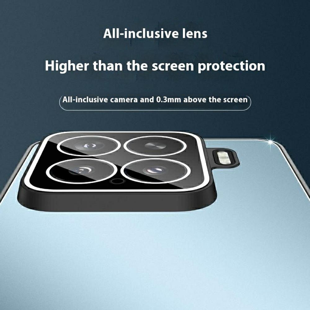 For Xiaomi 15 Case PC+TPU Matte Back Phone Cover with Lens Film