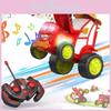 Control Cars Remote Crazy Jumping Car Toy Lights Music Early Toys Education