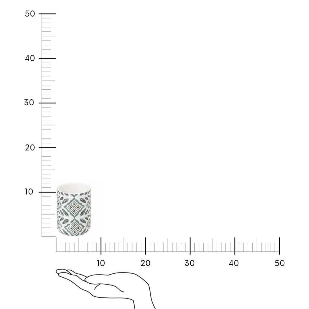 Hapache BATHROOM MUG made of dolomite, modern design