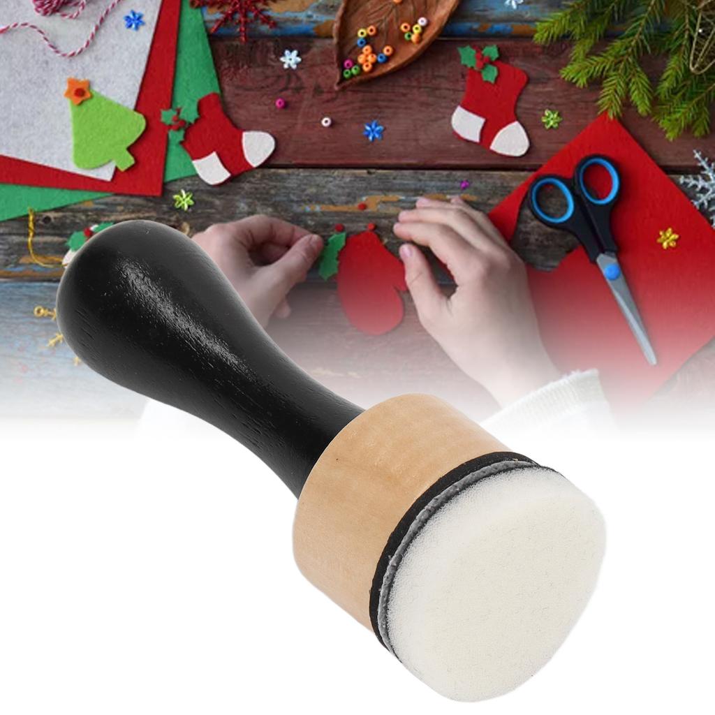 Набор инструментов для смешивания чернильных красок с 2 ручками и 4 круглыми губками для рисования