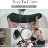 Thick and Warm Toilet Seat Cover, Self-Adhesive Toilet Seat Cushion Cover, Reble Washable Toilet Seat Cover Pad for Winter Bathrooms, Comfortable