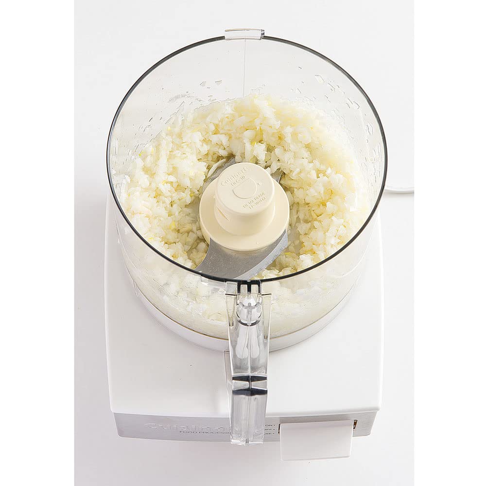 Кухонный комбайн Cuisinart M Компактный Для 2-3 человек 5 функций в 1 Оснащен индукционным двигателем Мощный Тихий Приготовление теста для хлеба Белый