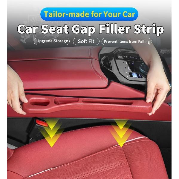 Custom fit for Subaru WRX Car Seat Gap Leakproof Strip, Multifunctional Gap Filler with Storage Function, Car Interior Organizer