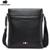 Fashion Men Bag Genuine Leather Business Casual One Shoulder Crossbody Men Messenger Bags Shoulder