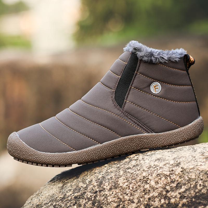 Зимние хлопковые сапоги для мужчин, плюшевые, теплые, меховые, мягкие, мужские, зимние, мужские, ботильоны, зимние, мужские, кроссовки, повседневная мужская обувь, большой размер 48