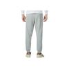 Adidas Solid Color Cuffed Casual Knitted Sports Pants Men Pants Gray-Green IQ3413