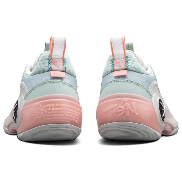 Li-Ning Мужские кроссовки Way of Wade 10 Low ко Дню святого Валентина серые лунно-ночь-серые ABAS083-2