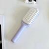 Large Massage Comb One-Key Self Cleaning Hair Brush with Long Handle Anti-static Scalp Massage Hair Comb Women Hairdressing Retractable Comb