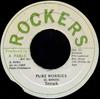 7-дюймовая пластинка TETRACK Pure Worries NONE Rockers 1986 Ямайка Регги Ска Даб Б/у