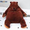 Огромный бурый медведь, плюшевые игрушки, прекрасный плюшевый мишка, плюшевая игрушка, мягкая кукла, подушка, игрушки для девочек, детей, на день рождения