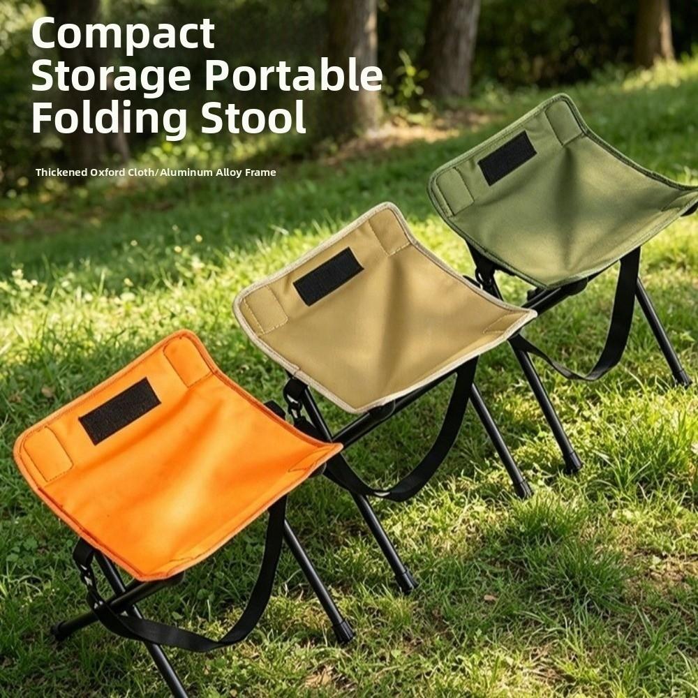Foldable Camping Chair Ultra-Light Fishing Chair Easy To Carry Outdoor Folding Stool  Small Horse