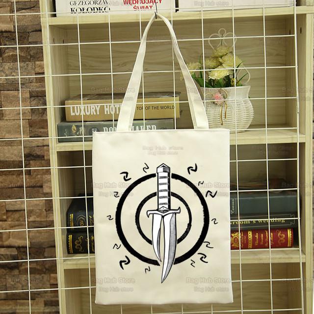 Tarkov Game Head Eyes Active Сумка для покупок Продуктовая сумка Bolsas De Tela Tote Bolsa Сумка для покупок Сумка из джутовой ткани