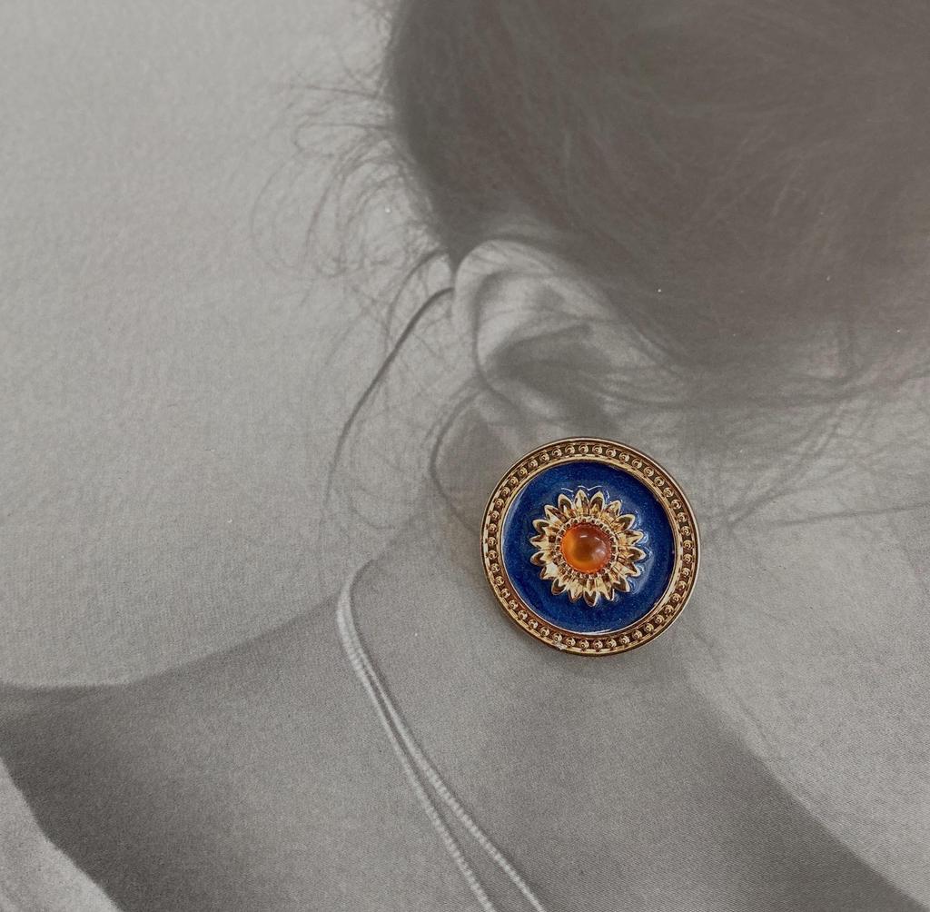 Yisen ESSTUDIO Xiaoxiang Ретро металлические и цветные декоративные пуговицы - европейский и американский элегантный стиль