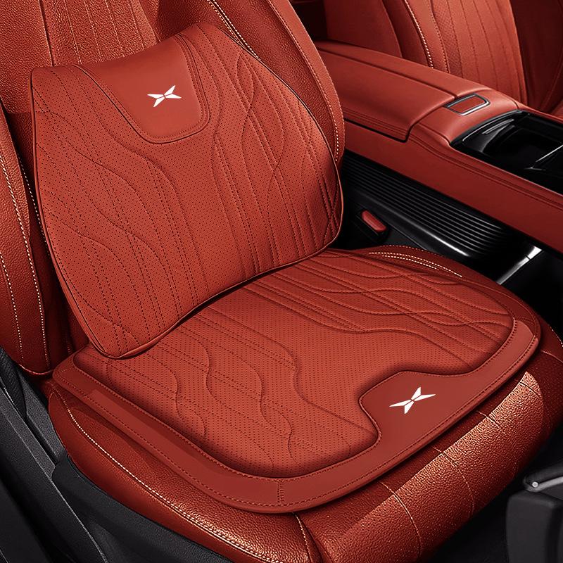 XPeng Car Seat Neck Pillow & Lumbar Support Cushion for P7, P5, G3i, G9, G6 – Breathable and Comfortable.