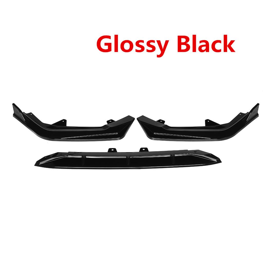 2021 2022 Автомобильный передний бампер Lip Chin Bumper Body Kits Splitter Для Honda Для Civic 11th Generation 2021-2022 Bumper Lip Deflector